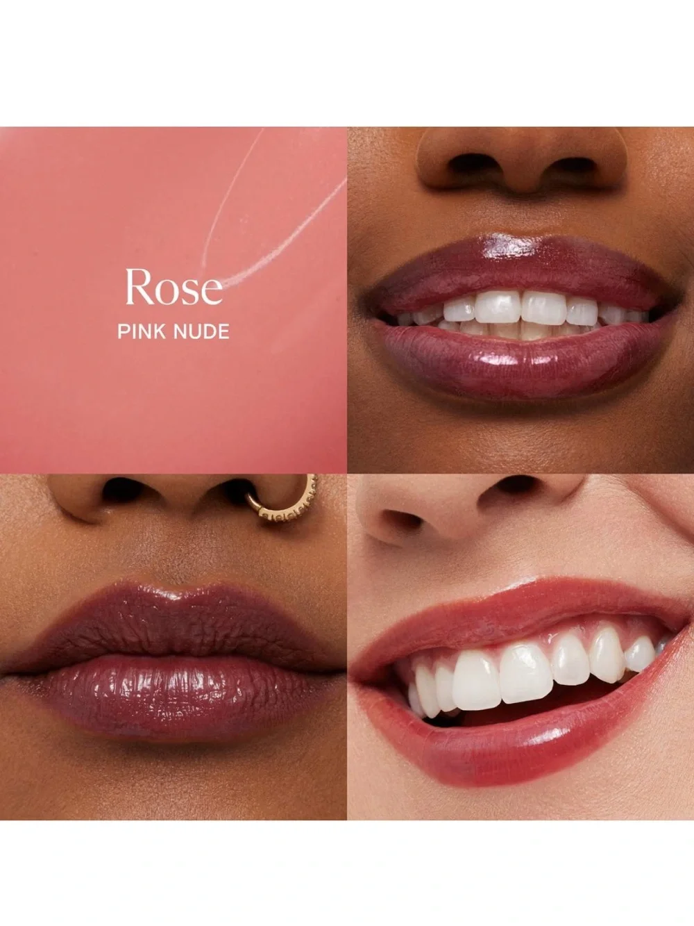 Kulfi Lassi Lips Staining Lip Oil — Rose Shade